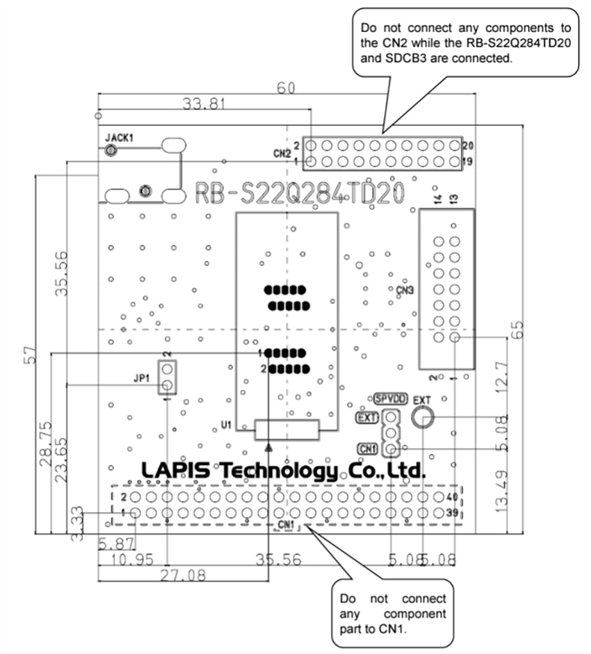 Location Circuit - ROHM Semiconductor RB-S22Q284TD20 Reference Board